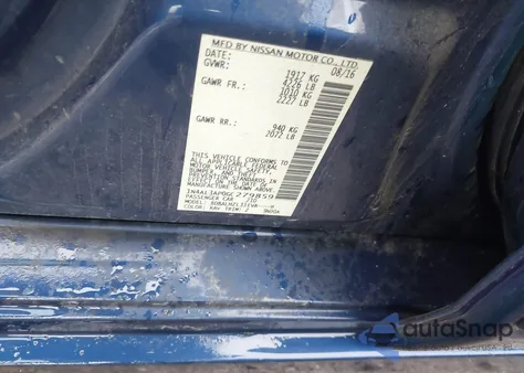 2016 Nissan Altima 2.5 Sr z USA, uszkodzony, nr VIN 1N4AL3AP0GC279859